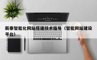 鞍山新泰智能化网站搭建技术指导（智能网站建设平台）